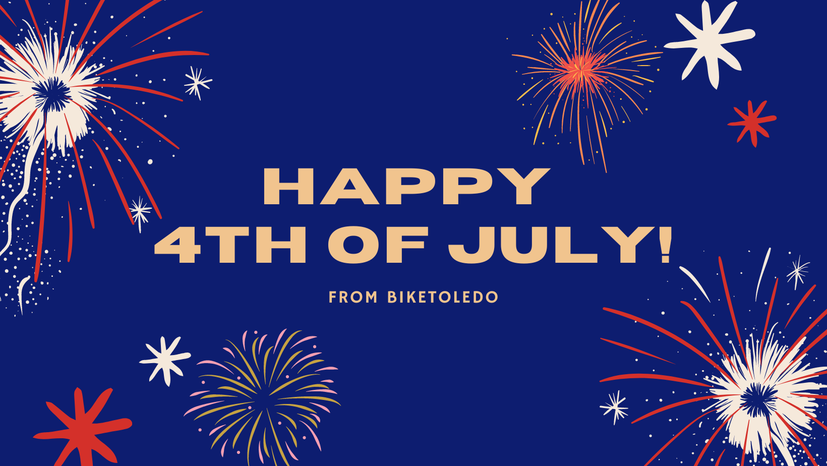 Happy 4th of July from BikeToledo